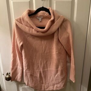 Calvin Klein Pink Cowl Neck Sweater